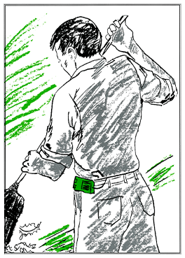 Electrotherapy Illustration
